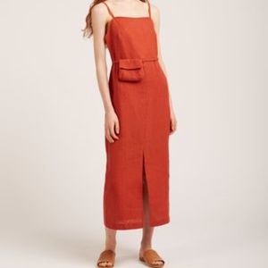 Paloma Wool Brick Museo Dress, size 38